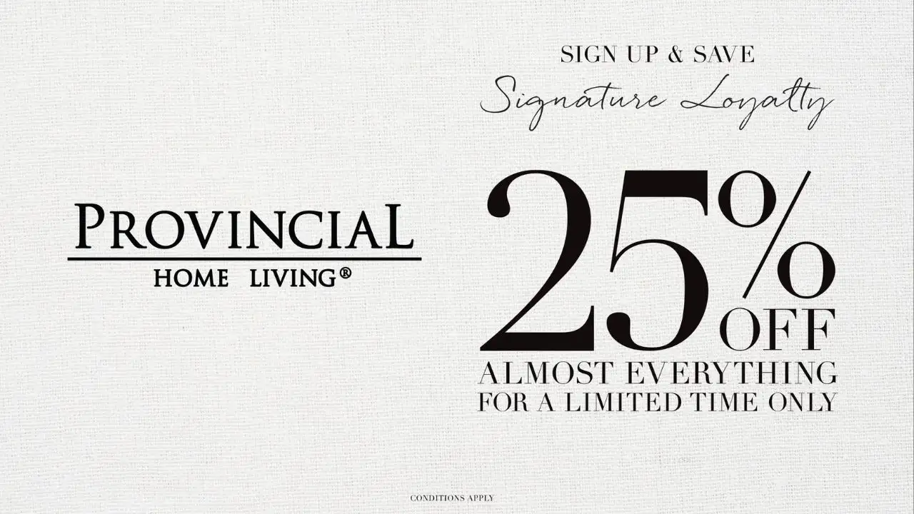 Provincial Home Living Signature Loyalty