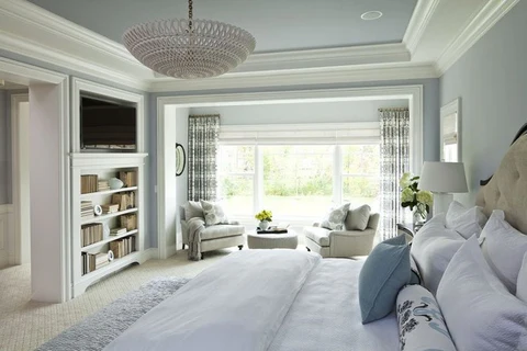 bedroom with a neutral colour palette for a timeless look